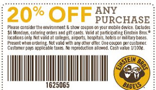 einstein bros bagels coupons