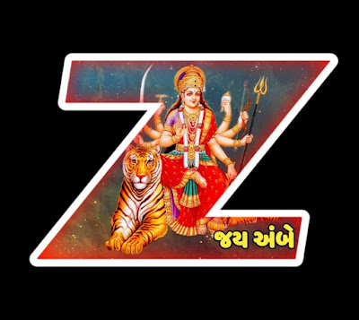 Navratri Status Images Alphabet Z