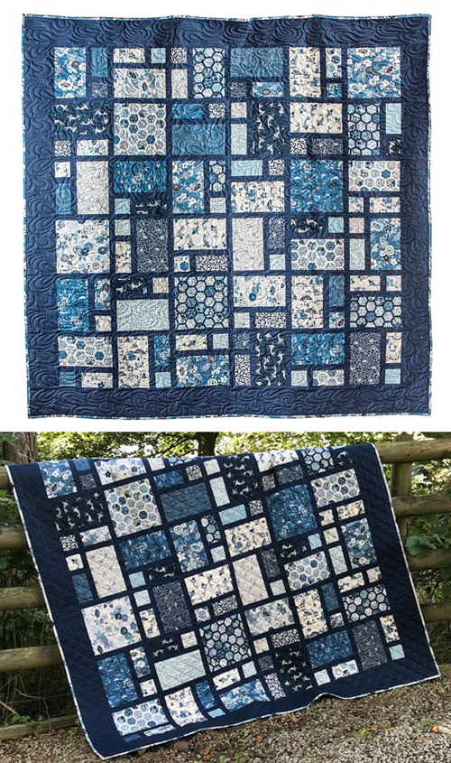 Indigo Quilt - Free Pattern 