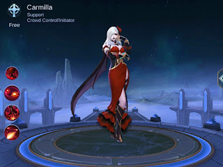 3 Skill Hero Carmilla Mobile Legends