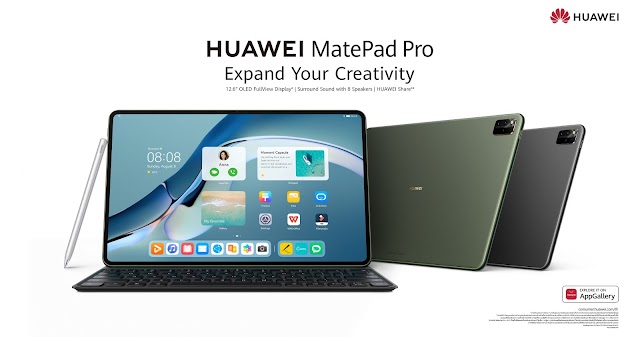 Huawei เปิดตัวสุดยอดแท็บเล็ตพรีเมียม HUAWEI MatePad Pro 12.6-inch จอใหญ่ แบตอึต สเปกแรง ตอบสนองเร็วและลื่นไหลยิ่งกว่า พร้อมอัดแน่นฟีเจอร์ระดับโปรเพื่อการรังสรรค์งานสายครีเอทีฟแบบไร้ขีดจำกัด