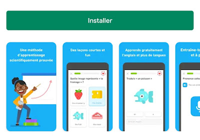Télécharger l'application duolingo pour apprendre l'anglais gratuitement