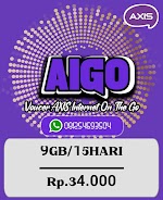 Voucer Axis 8GB/15HARI