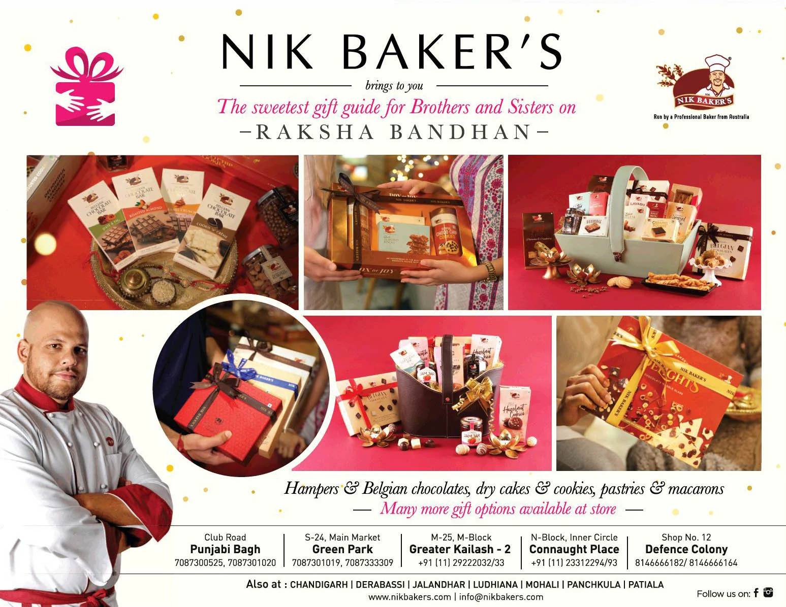 3 NIK Bakers bring to you Raksha Bandhan
