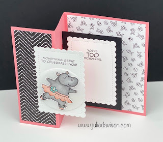 VIDEO: Stampin' Up! Zoo Crew Pop-Up Z Fold Card & Slider Card  + 10 Bonus Zany Zoon Ideas | www.juliedavison.com #stampinup #funfolds