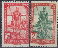 French Sudan - 1931/40 - Sudanese boatmen