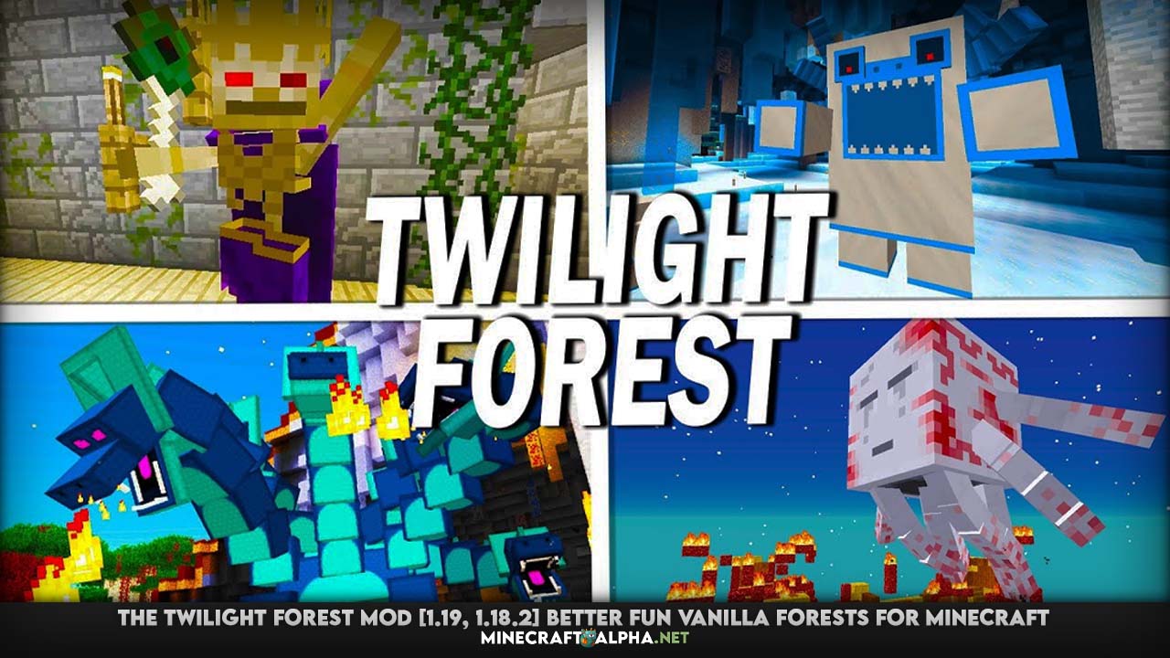 The Twilight Forest Mod [1.19, 1.18.2] Better Fun Vanilla Forests for Minecraft