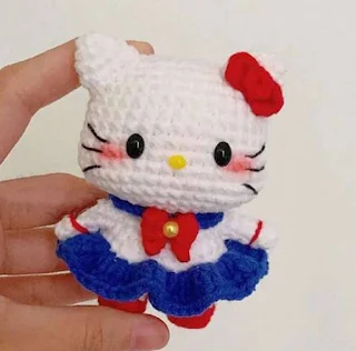 PATRON GRATIS HELLO KITTY AMIGURUMI 68524