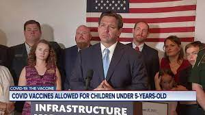 geo news: DeSantis 'We are not going to order' vaccines for kids for state health