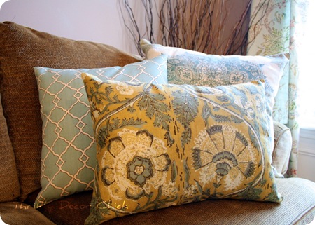 pottery barn placemat pillow