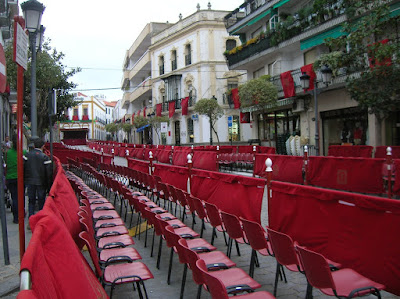 Sillas de la carrera oficial de Pozoblanco. Foto: Pozoblanco News, las noticias y la actualidad de Pozoblanco (Córdoba). Prohibido su uso y reproducción * www.pozoblanconews.blogspot.com