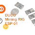 Mini DUCO Mining Rig esp8266, Mining Duino Coin dengan Esp01 board