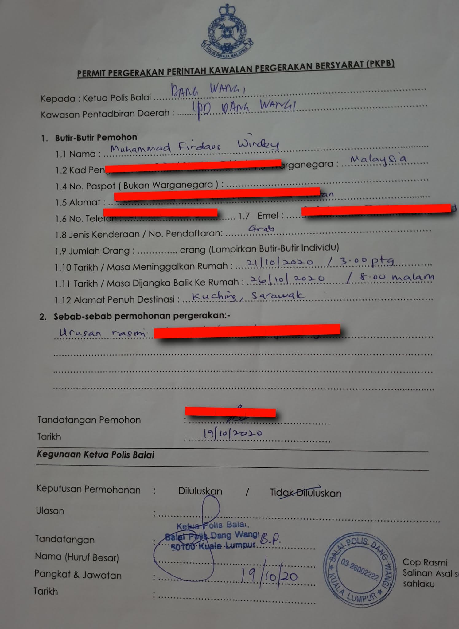 Contoh Surat Membuka Kedai Runcit