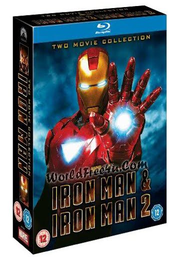 Poster Of Iron Man Duology In Hindi English Dual Audio 300MB Compressed Small Size Pc movies Free Download Only At worldfree4u.com