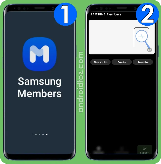 Check Feedback on Error Report You Have Sent on Samsung Members (1)