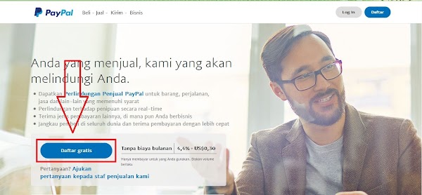 Cara Membuat Akun PayPal 2017