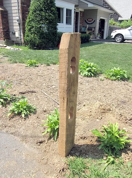 post for fence