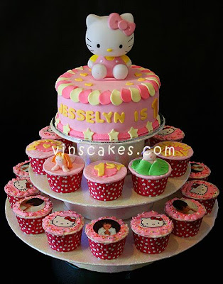  Kitty Birthday Cakes on Vin S Cakes   Birthday Cake   Cupcake   Wedding Cupcake   Bandung
