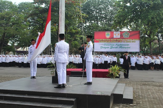 UPACARA HARI AMAL BHAKTI KE 72 KEMENAG RI KABUPATEN SUKOHARJO