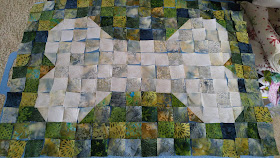 Dog Bone Kennel Quilt by Slice of Pi Quilts