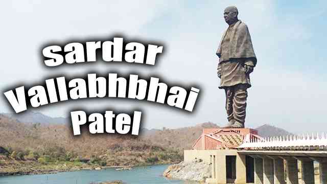Image of statue of unity used for english essay on sardar vallabhbhai patel