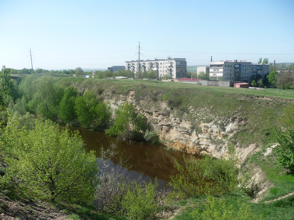 Олексієво-Дружківка. Кар'єрний ставок