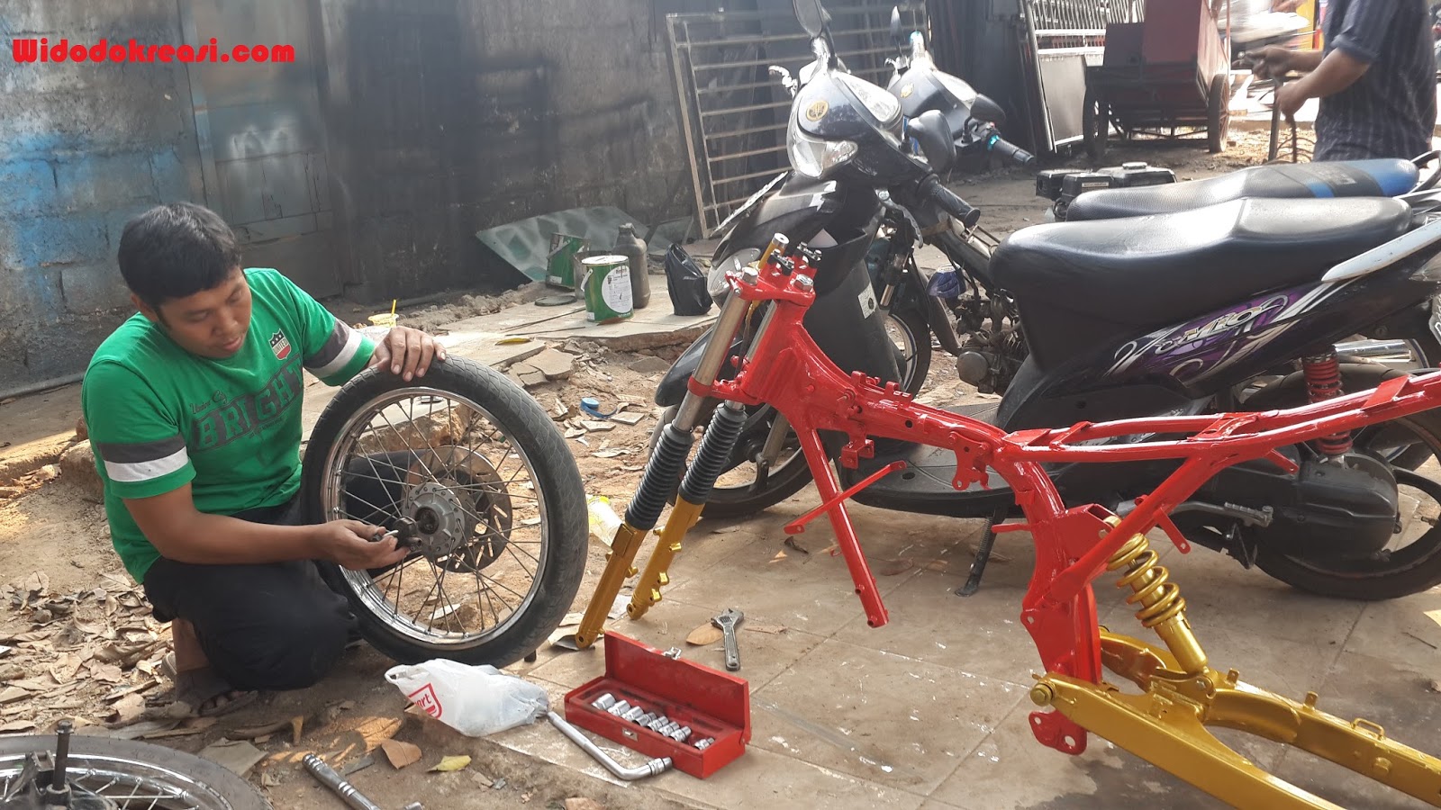 Foto Modifikasi Motor Honda Gl Pro Modifikasi Motor Beat Terbaru