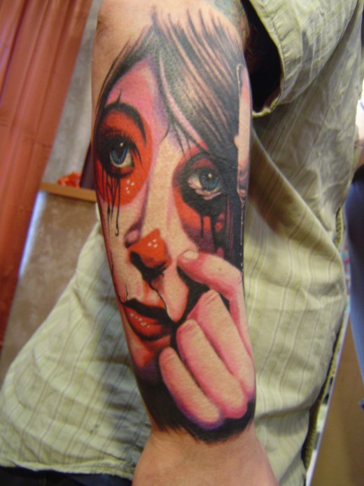 Clown Tattoo Designs For Men and Women 2011