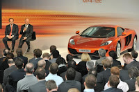 McLaren MP4-12C Press Launch