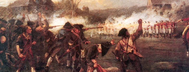 The shot heard ’round the world, drew blood – Lexington & Concord, April 19,1775