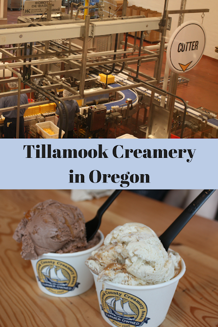 Learning about cheese making and enjoying creamery treats at Tillamook Creamery in Oregon