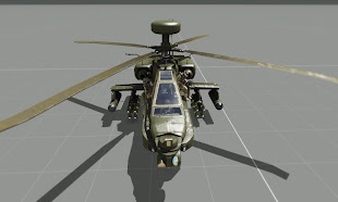 多機能なArma3用DG British Aircraft MODのApacheAH1