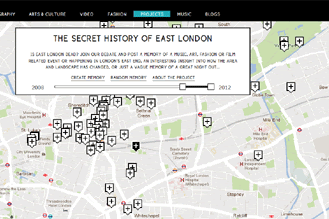 New Is Due East London Dead On Google Maps?