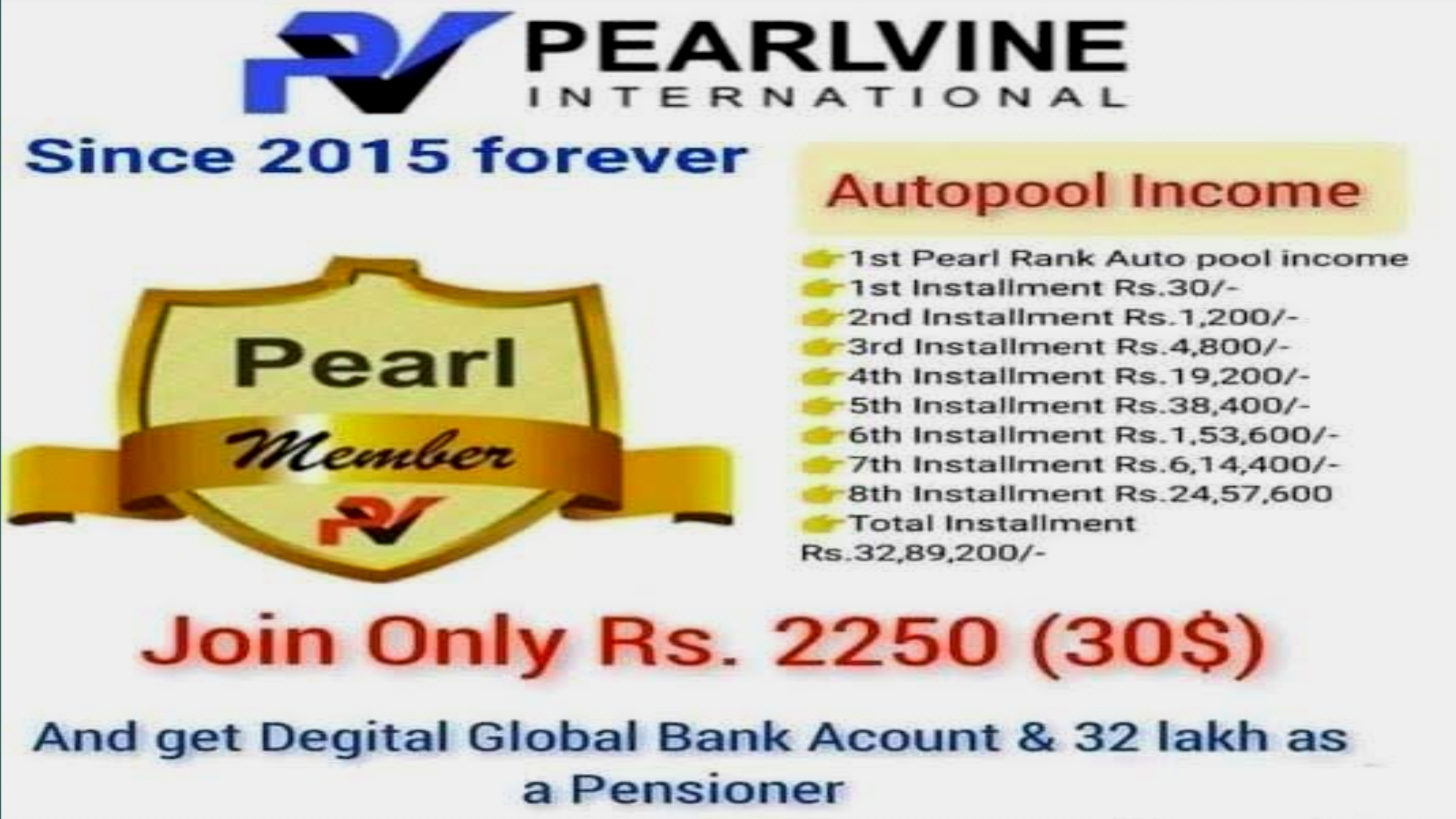 Pearlvine International Digital Bank Login Today - Update Telugu