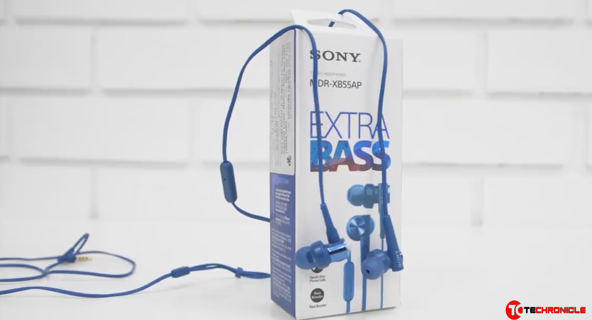 Sony MDR XB 55 AP Box