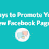 Promote Page On Facebook