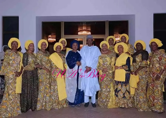 Buhari receives wives of 36 state governors at the Presidential Villa (photos)