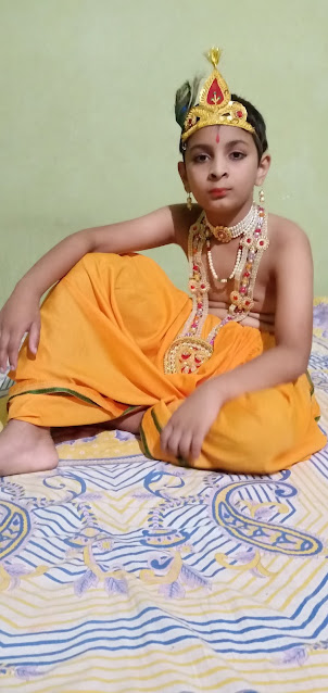 Gonu  Raghuwanshi - Golden Market Kalluganj Najibabad - Krishna Getup