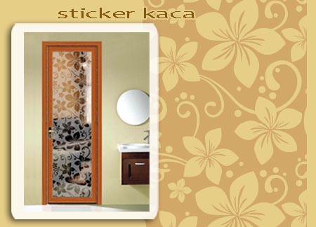 STIKER KACA: Cutting Stiker Kaca Jendela