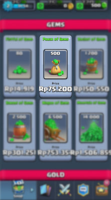  Gems Gratis di Clash Royale