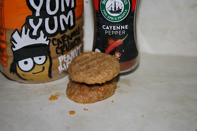 Caramel Peanut butter and chilli cookies