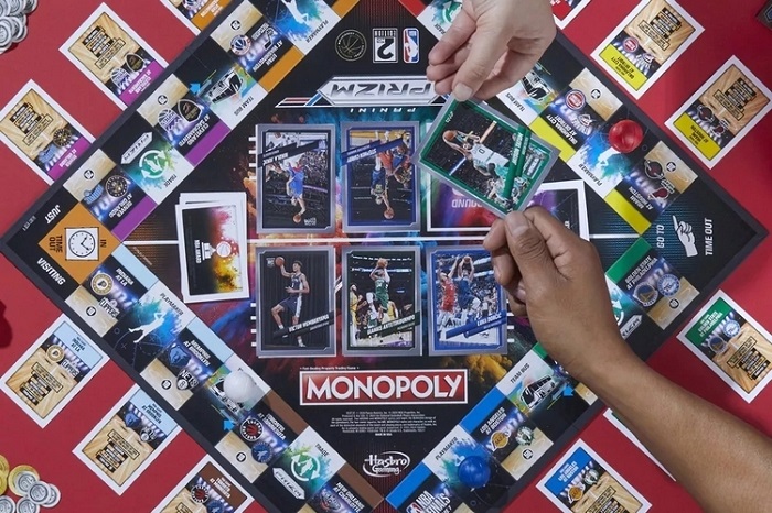 Monopoly Prizm NBA 2nd Edition Board Game With NBA Trading Cards