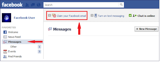 Create your Facebook Email Address