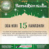 DOA HARI KE-15 RAMADHAN 1442H 