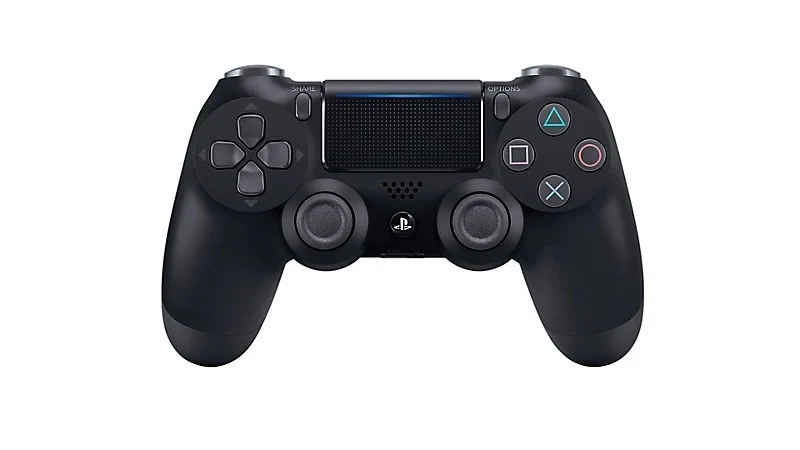 A DualShock 4 Wireless Controller.