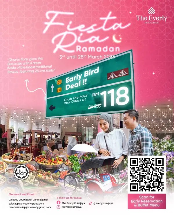 Poster Buffet Ramadhan 2025 di The Everly Putrajaya