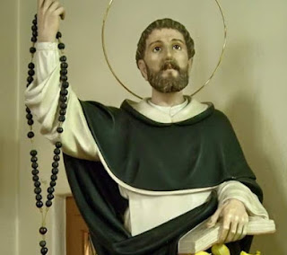 At Saint dominic command demons speak of the devotion to the most holy rosary, feast of our lady of the most holy rosary, st dominic cast out demons with the rosary