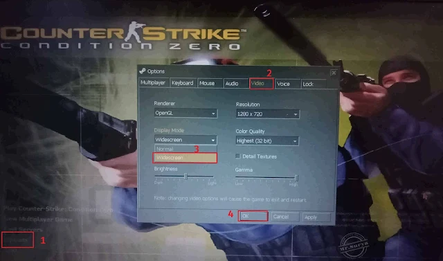 5 Cara Setting Game Counter Strike Agar Full Screen Di Windows 10, 8 dan 7