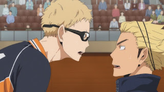 ハイキュー!! アニメ  3期 9話 | 月島蛍 Kei Tsukishima CV. 内山昂輝 | Karasuno vs Shiratorizawa | HAIKYU!! Season3