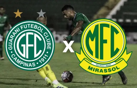 Assistir Guarani x Mirassol HD 31/01/2024
